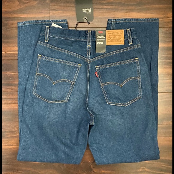 Levi’s premium 70’s High straight jeans 29 - Picture 9 of 12